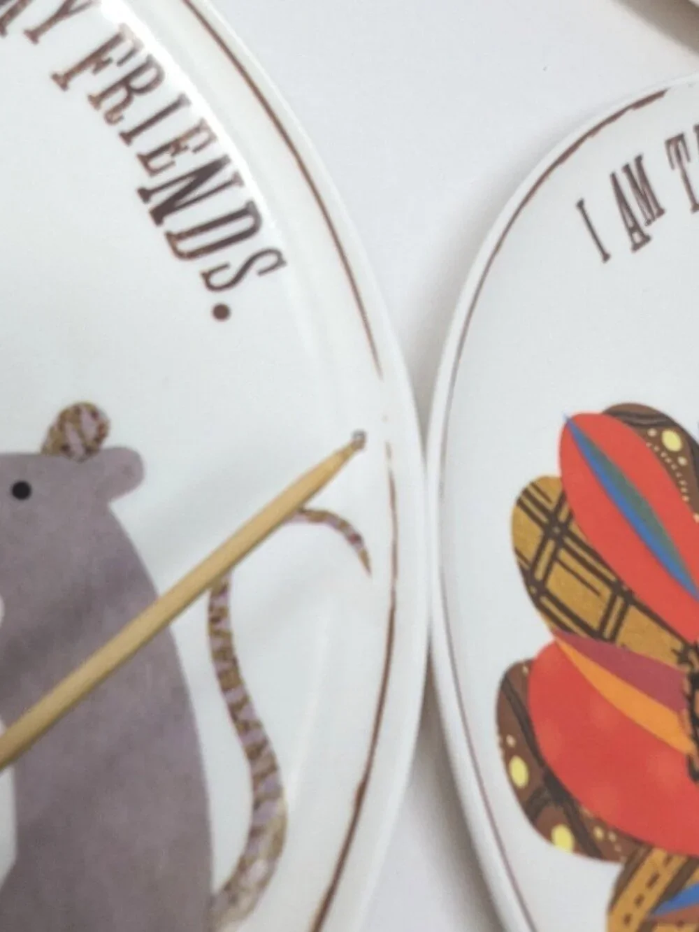 Pottery Barn Kids Thanksgiving Melamine Plates 